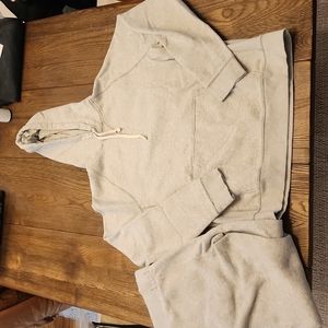 Gray Lands End Sweatsuit size M